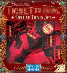 Промонабір для гри Квиток на потяг 3 (червоний) (Ticket to Ride: 20th Anniversary Deluxe Train Set)