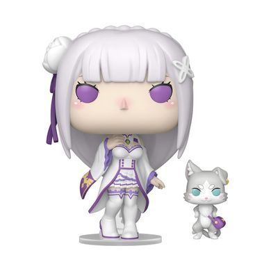 Набір ігрових фігурок Funko POP! серії Re:ZERO - Емілія з Паком