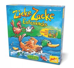 Настільна гра Циплячі перегони. Доповнення (Zicke Zacke Entenkacke) (англ.)