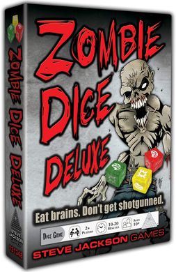 Настольная игра Zombie Dice Deluxe