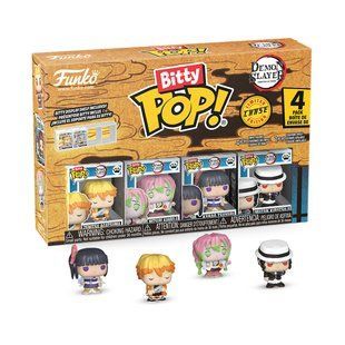 Набір ігрових фігурок Bitty POP! серії Вбивця демонів (4 фігурки в ас.)