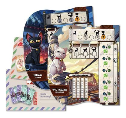 Настольная игра Котики Кіото (Kyoto no Neko)
