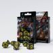 Набор кубиков Dragons Black & yellow Dice Set (7 шт.) - 1