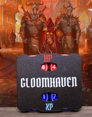 Лічильник здоров'я та досвіду для серії Gloomhaven