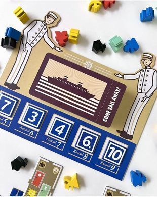 Настольная игра Усі на борт! (Come Sail Away!)