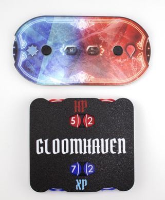 Лічильник здоров'я та досвіду для серії Gloomhaven