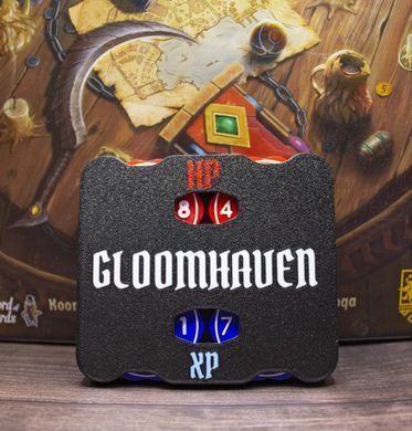 Лічильник здоров'я та досвіду для серії Gloomhaven