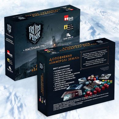 Настольная игра Фростпанк: Замерзлі землі (Frostpunk: The Board Game - Frostlander Expansion)