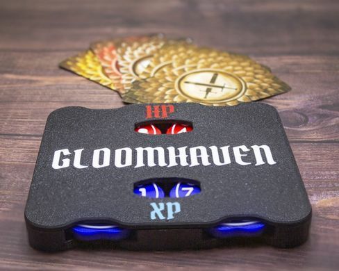 Лічильник здоров'я та досвіду для серії Gloomhaven