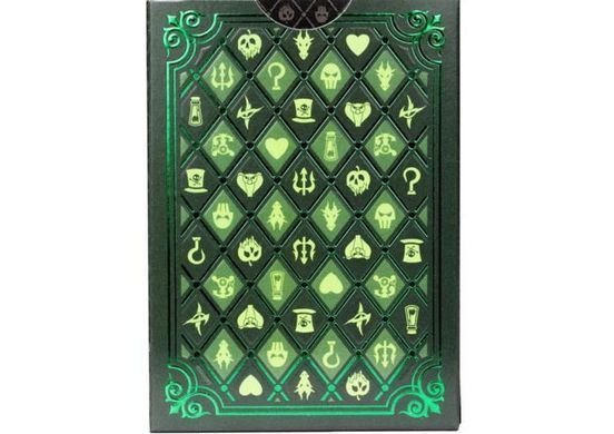 Карти гральні Bicycle Disney Villains (green)