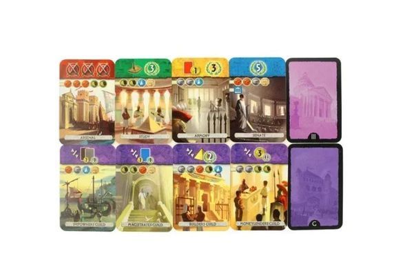 Настільна гра 7 Чудес Дуель (7 Wonders Duel) (укр.)