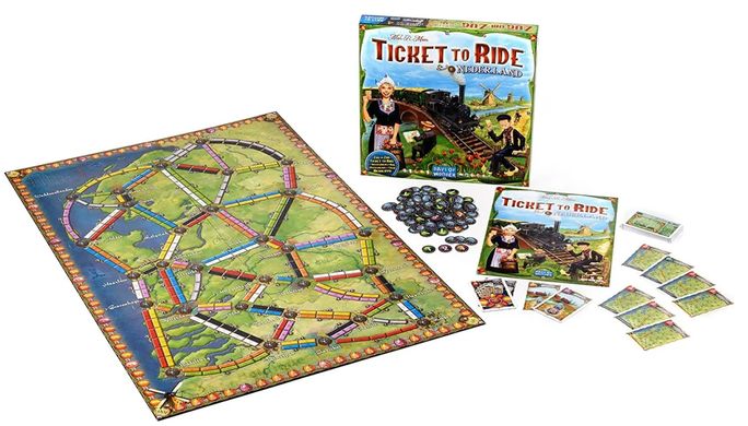 Настольная игра Ticket to Ride Map Collection 4: Nederland