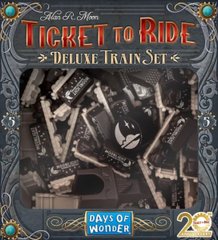 Промонабір для гри Квиток на потяг 5 (чорний) (Ticket to Ride: 20th Anniversary Deluxe Train Set)