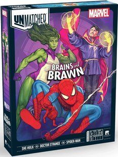 Настольная игра Unmatched Marvel: Brains and Brawn