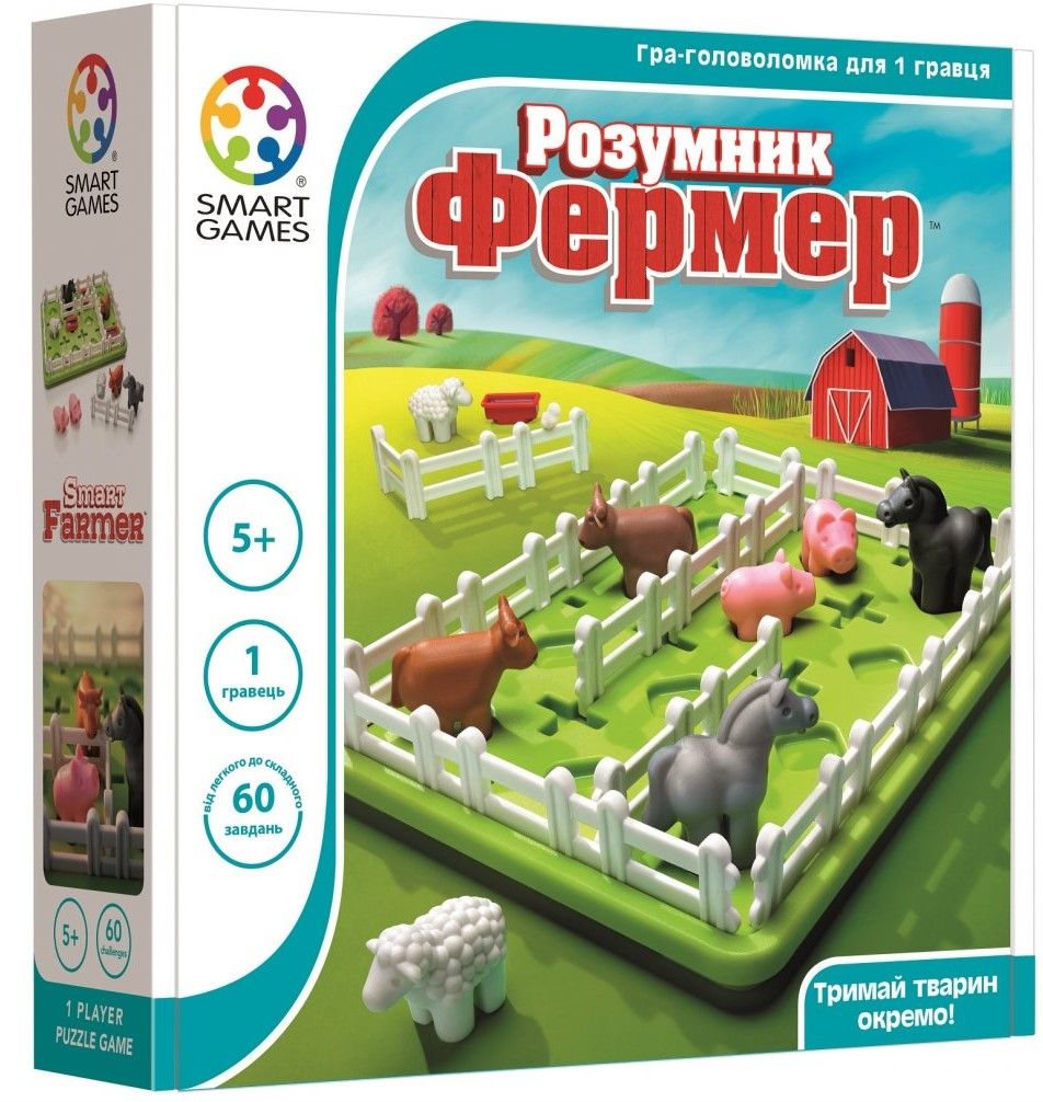 Настольная игра Умник Фермер (Smart Farmer) купить в Киеве, лучшая цена в  Украине, заказать в интернет магазине Lord of Boards