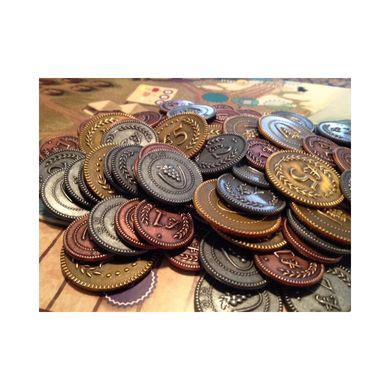 Металеві монети для Виноробства (Viticulture Metal Lira Coins)
