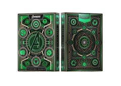 Карти гральні Theory11 Avengers (green)