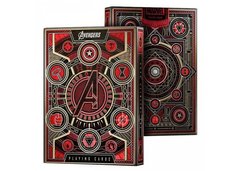 Карти гральні Theory11 Avengers (red)