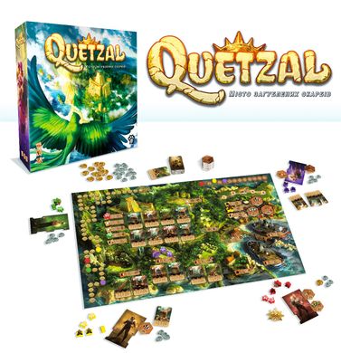 Настільна гра Кецаль (Quetzal)
