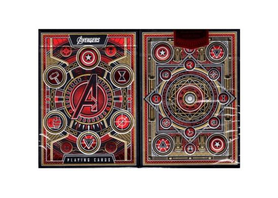 Карти гральні Theory11 Avengers (red)