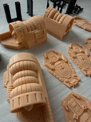 Токени для гри Немезида (3D Tokens for Nemesis Boardgame)