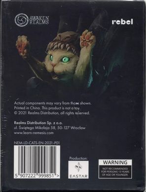Настольная игра Nemesis: Lockdown - Space Cats (Немезіда: Локдаун - космічні коти)