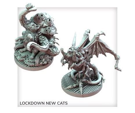 Настольная игра Nemesis: Lockdown - Space Cats (Немезида: Локдаун - космічні коти)