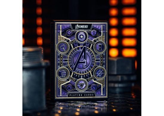 Карти гральні Theory11 Avengers: Infinity Saga (violet)