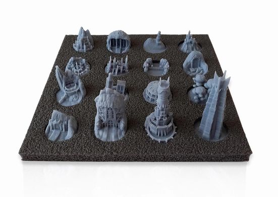 Набор миниатюр крепостей Средиземье для игры Война Кольца (War of the Ring)