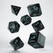 Набор кубиков Galactic Black & Blue Dice Set (7 шт.) - 2
